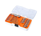 IKEA FIXA 17-piece Screwdriver Bit Set, Dark Grey